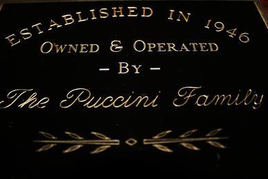 Puccini Family Plaque