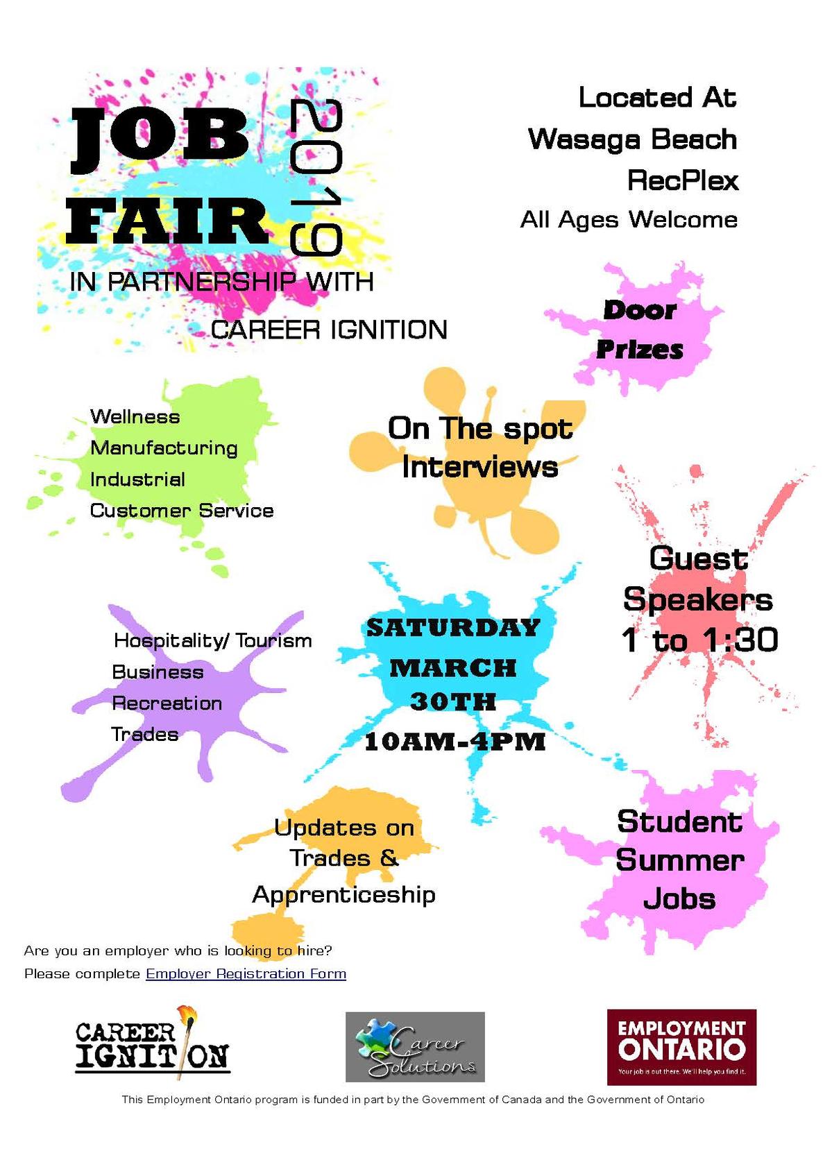 Job Fair 2019 poster